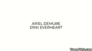 Ariel Demure And Erin Everheart In Book Lovers Making Love In Public Library!
