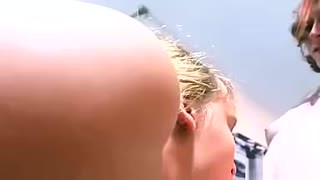 Chubby ts lesbian sucks and fucks cock