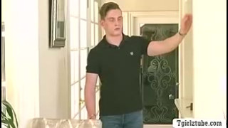 Jade Venus - Maid Trans Woman Gets Her Ass Barebacked By Her Boss Big Cock