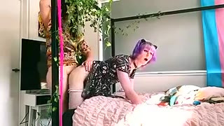 New Zealand Amateur Trans Lesbian Anal Ass Fucking Cassie Moans