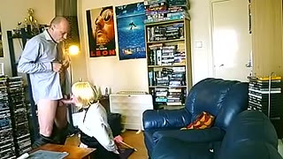 sissy maid facefucked by Master