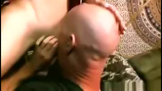 Shemale cheerleader Venus Lux gets fucked while she cums