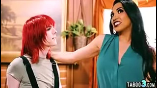 Jessy Dubai And Holly Wood In Ebony Tranny And Her Bbc Lover Sharing A Teen Ts Jean