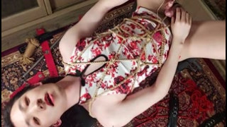 Asian Crossdresser Self Facial