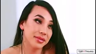 Nudist Ladyboy Gets Footjob And Fucks Her Neighbor With Kasey Kei