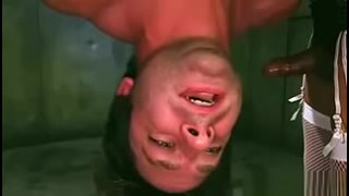 BDSM fetish ts dicksucked during bondage