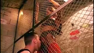 Tranny fucks bodybuilder till orgasm