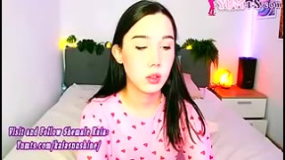 Skinny Russian Teen Tgirl With Small Tits Strokes Her Girly Dick