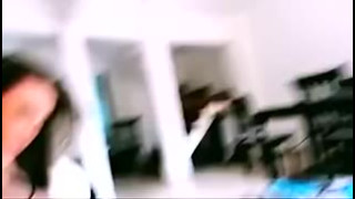 Breathtaking Beauty Teen Strokes Her Dick While Riding A Dildo