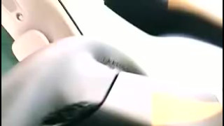 Beautiful Teen Drives Tesla And Masturbating