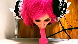 Sissy Maid Dildo Training : 1
