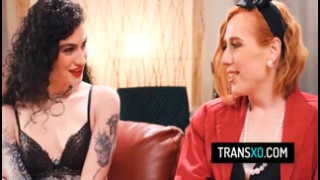 Trans Girl Shiri Allwood Licks And Fucks Her Female Costar 6 Min