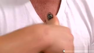 teen 18+ tgirl massaged and sucked off by masseur