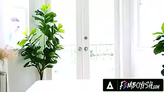 Ander Wolfe In Femboyish - Lustful Employe Dresses As Straight Drake Vons Gf To Have Some Good Dick