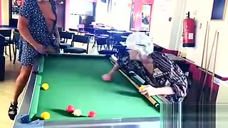 Angel's soft balls used as 8 ball pool targets