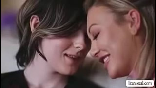 Ella Hollywood - Smalltits Trans Woman Enjoys Fucking The Pussy Of Her Bestfriend